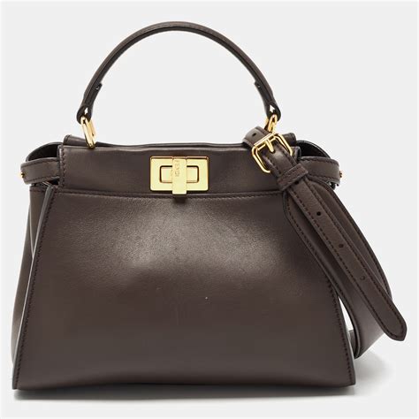 fendi mini peekaboo bag price|fendi peekaboo price euro.